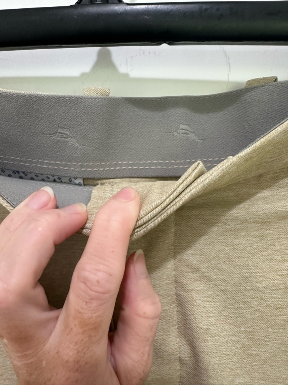 Tommy Bahama On Par Flat Front Pant Men's Tan Chino Pants SZ 36/32 - Picture 4 of 9